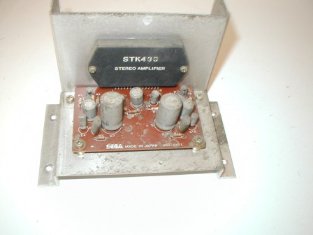 Sega / Subroc 3D Audio Amp PCB (834-0121) (Pulled From Working Machine) (Sold As Is) (Item #2) $49.99