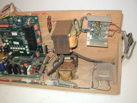 Smart Industries 36 Inch Crane - PCB and Transformers Slide Out Assembly (Cables Cut) (Item #492) (Image 3)