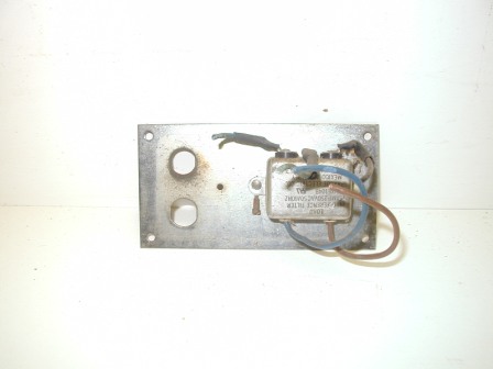 2 3/4in X 5 1/4in Power Cord Plate with Line Filter (Item #5) $11.99