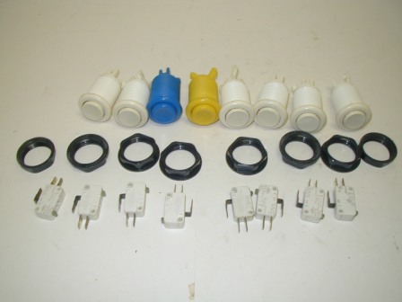 Used Microswitch Button Lot (Item #5) $10.99