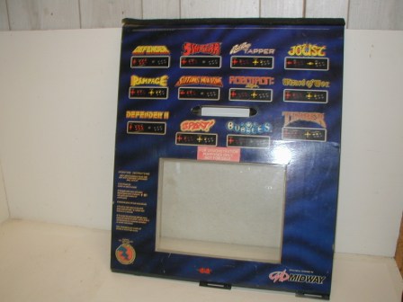 Big Electronic Games (Home Arcade) (Midway Version) (Monitor Bezel (Item #1) $42.99