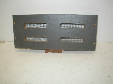 Cinematronics / Danger Zone Cabinet Panel Above Back Door (Screens Will Need To Be Replaced)  (Item #80) $24.99