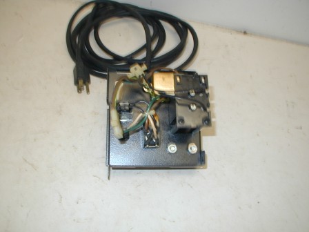 Merit / Pit Boss Countertop - Power Cord Plate / With Power Cord / Fuse Holder / Line Filter / Cabinet Switch (Item #91) (Image #2)