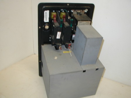 Coin Door with Bill Acceptor-(Bill Acceptor Untested (Item #39) (Back Image)
