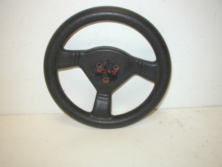 Midway / Cruisin USA Steering Wheel (Rusty Center Plate) (Item #28) $34.99