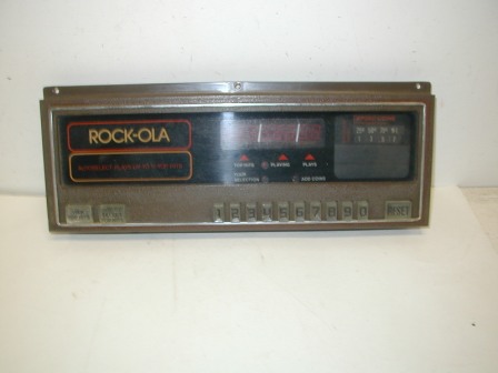 Rock-Ola 490 Jukebox Selector And Panel (Untested Sold As Is) (Item #36) $49.99