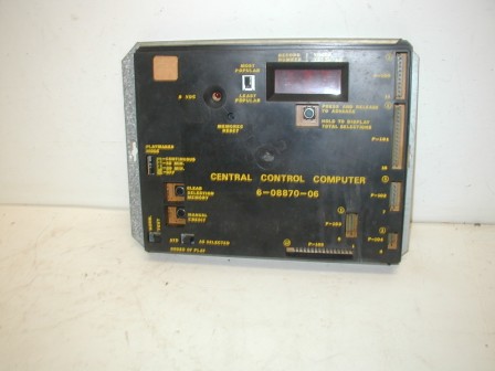 Rowe R 84 Jukebox Central Control Computer Board With Mountimng Plate (6-08870-06) (Untetsed / Most Likely Not Working) (Item #40) $19.99
