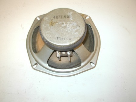 Rowe R85 Jukebox (6 1/2 Inch Speaker) (407315-01) (Item #93) (Back Image)