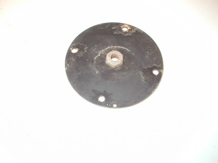 Rowe R85 Jukebox Round Metal Plate From Back Of Cabinet (Item #33) $5.99