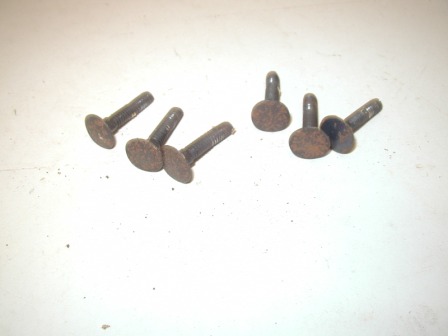 Midway / Cruisin USA Sitdown - Monitor Bracket Flat Top Carriage Bolts (Item #48) $3.99